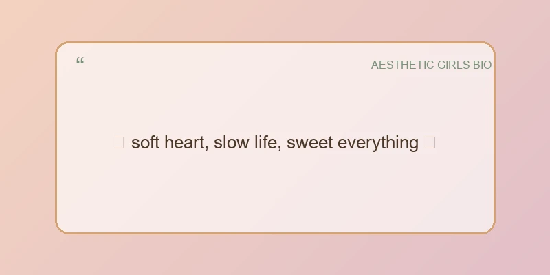 Aesthetic Instagram Bio For Girls Bio Card 4 | InstaBioAura Instagram Bios