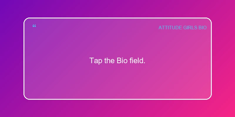 Attitude Instagram Bio For Girls Bio Card 4 | InstaBioAura Instagram Bios