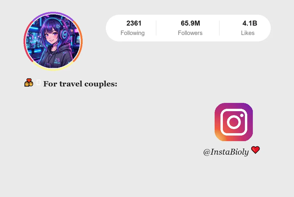 Couple Instagram Bio Ideas | Matching Relationship Bios for Couples