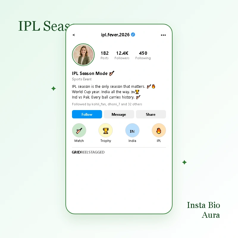 Event and Seasonal Cricket Bio Templates