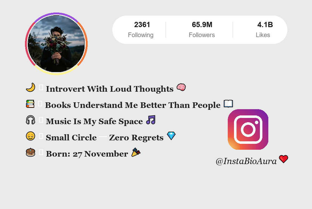 Deep Meaningful Instagram Bio | InstaBioAura Instagram Bios
