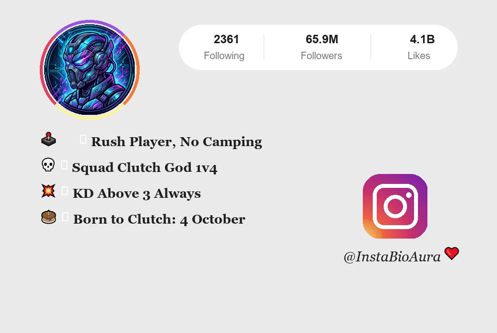 Ff Trending Instagram Bio | InstaBioAura Instagram Bios