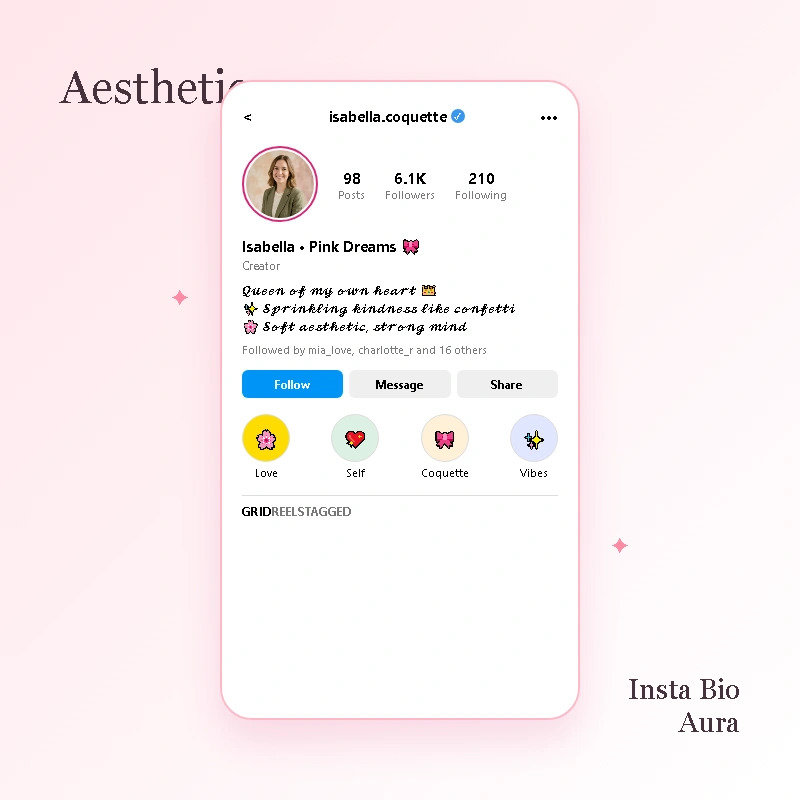 Stylish and Aesthetic Love Bios for Girls