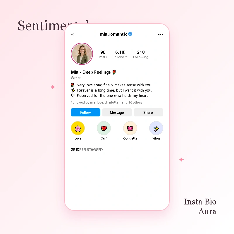 Heart Touching and Romantic Lines for Profile Headers
