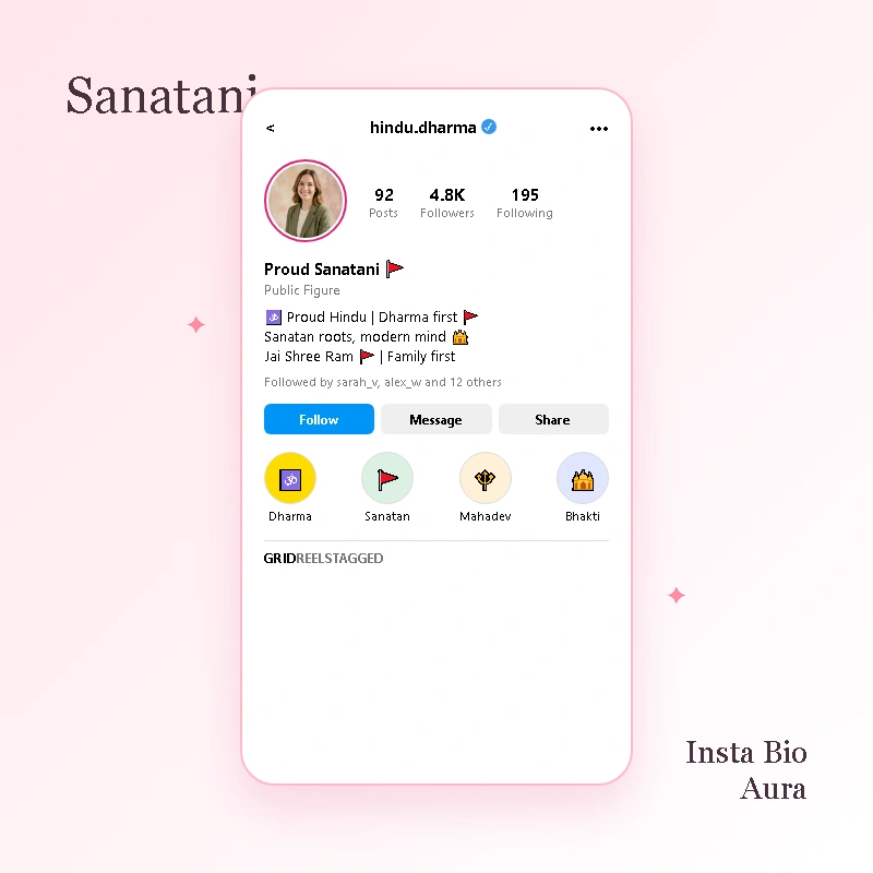 Best Hindu Bios for Instagram to Copy