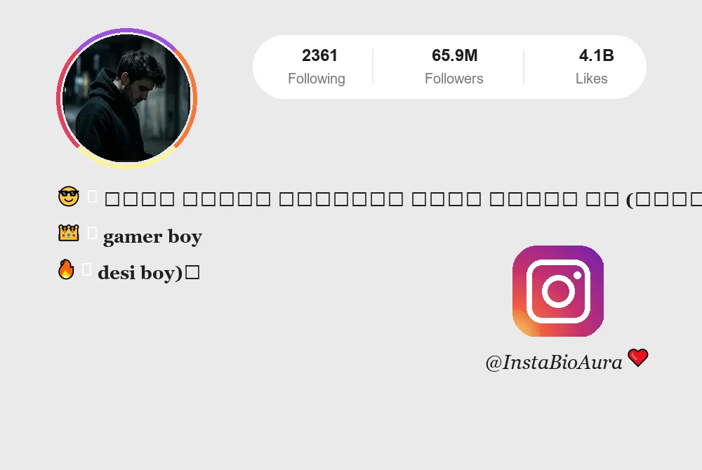 Hindi Attitude Instagram Bio for Boys | Royal & Stylish Bios