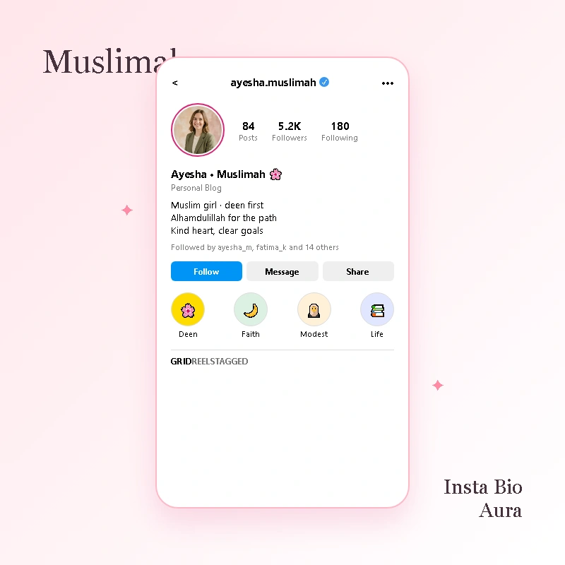 What a Muslim Girl Should Write in Her Instagram Bio