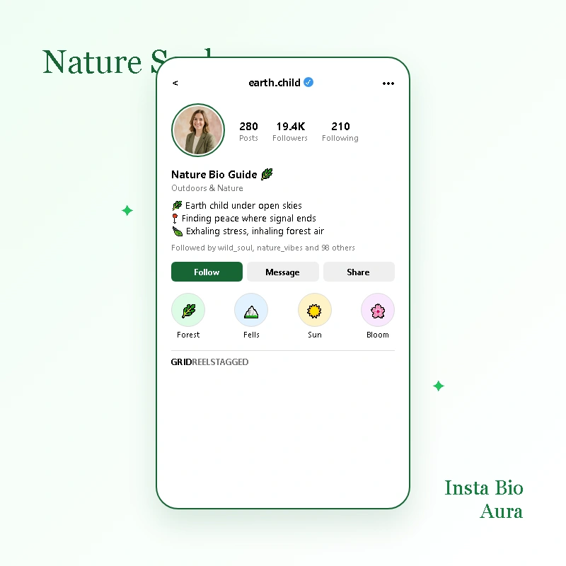 What is a Good Nature Instagram Bio Guide