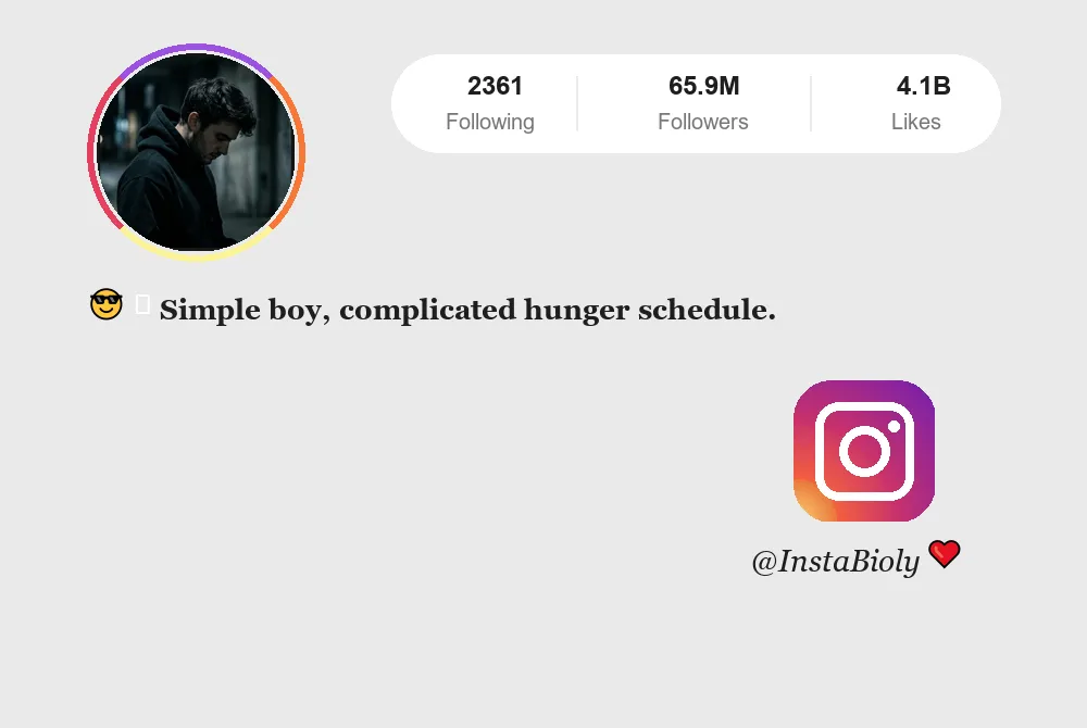 Simple Instagram Bio for Boys | Clean & Short Profile Ideas
