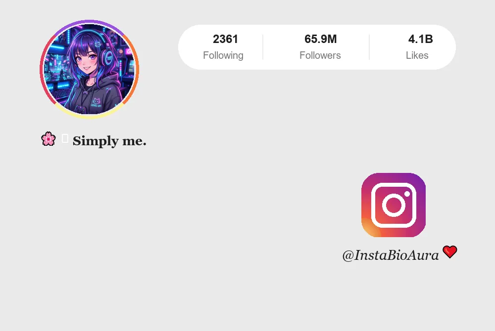 Simple Instagram Bio for Girls | Short & Cute Bio Copy