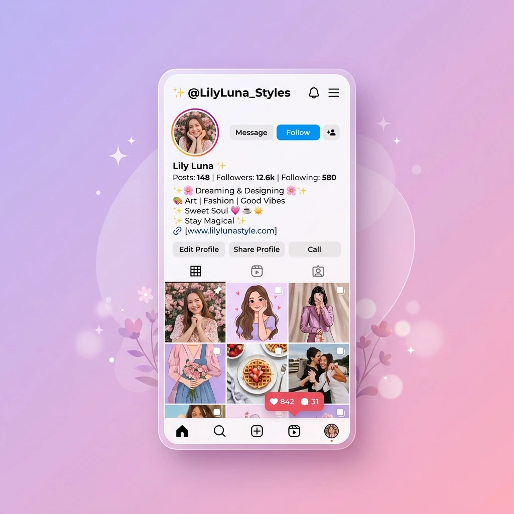 Stylish Cute Bio for Girls