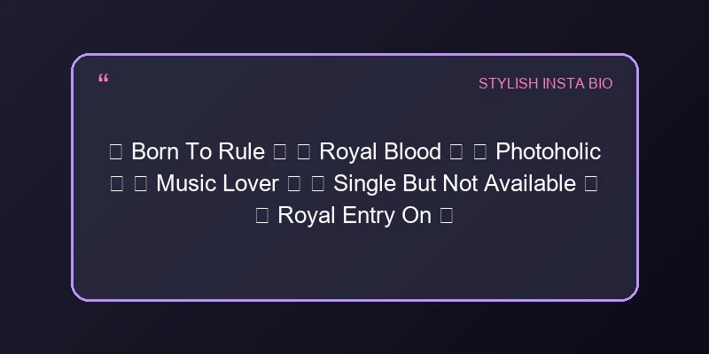 Stylish Instagram Bio For Boys Bio Card 3 | InstaBioAura Instagram Bios