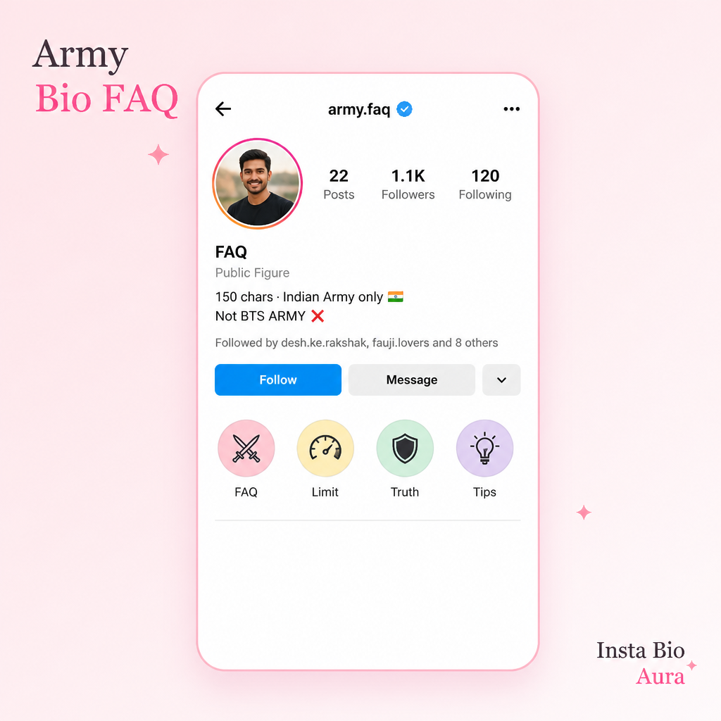 Who should use army Instagram bios and who should never fake a rank