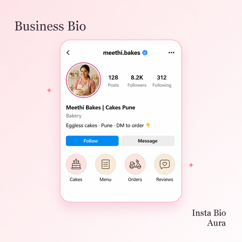 Key takeaways for writing an Instagram business bio that converts in India