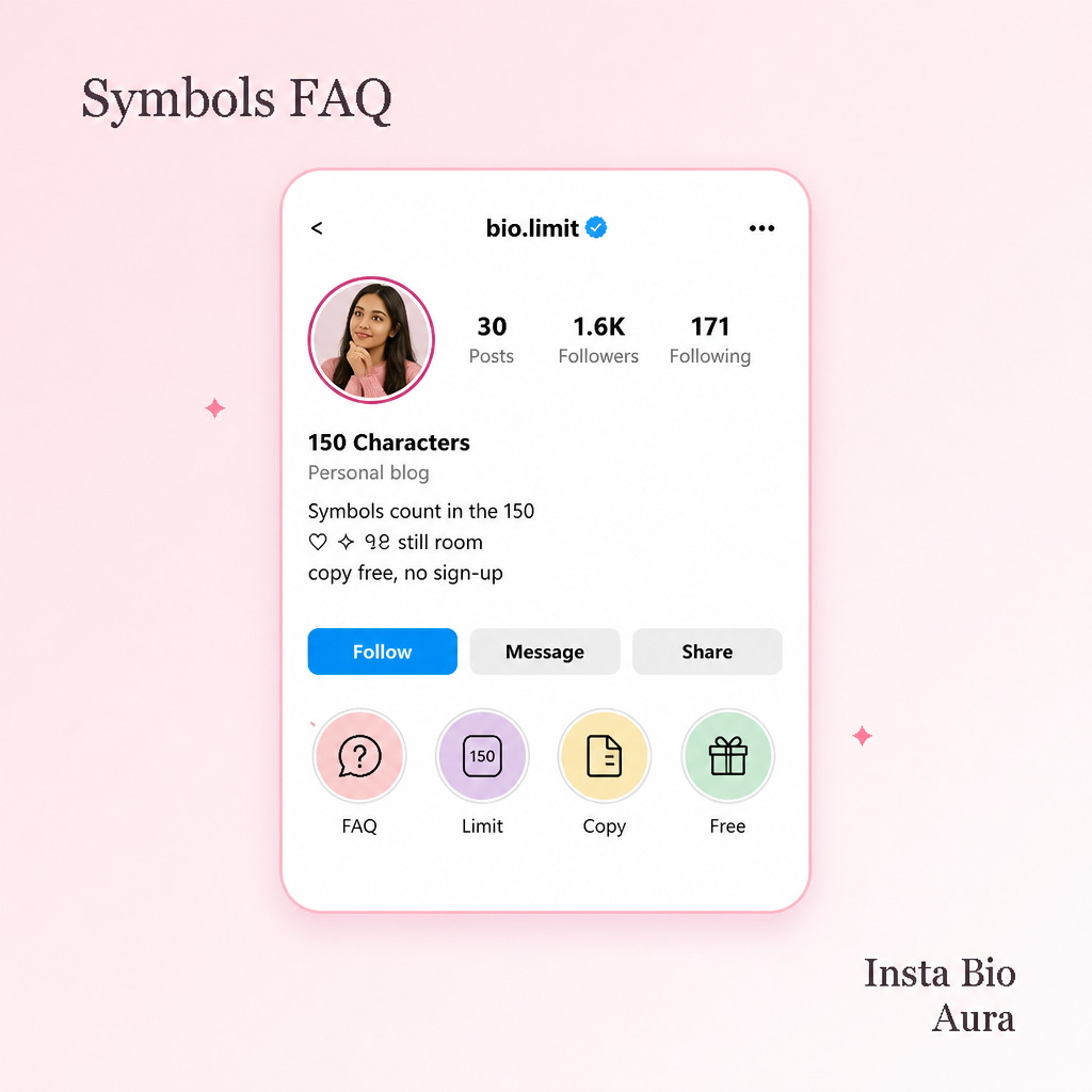 FAQ about cool symbols for Instagram bio