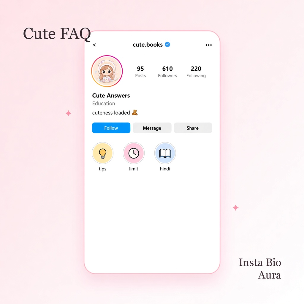 FAQ about cute bio for Instagram character limit Hindi