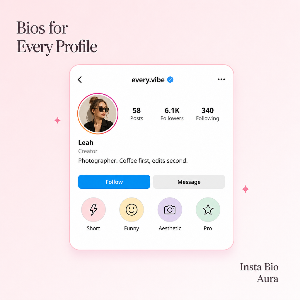Best Instagram bio ideas for every profile type
