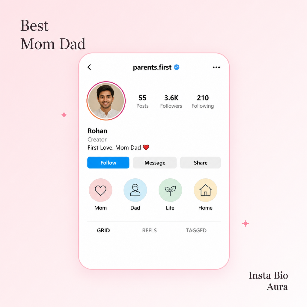 Best general mom dad bio for Instagram one-liners and full profile blocks