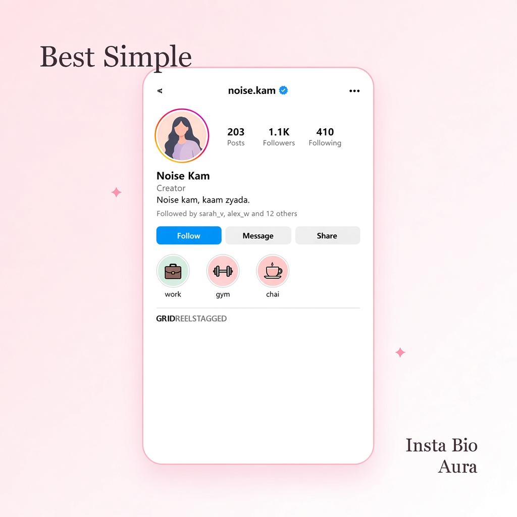 Best simple bios for Instagram top 10 for 2026