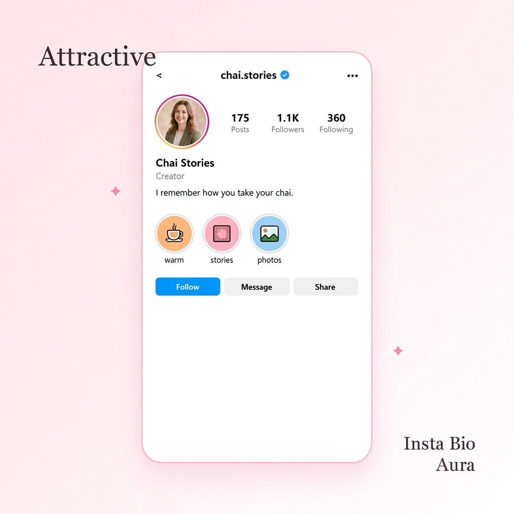 Attractive unique Instagram bios with personality
