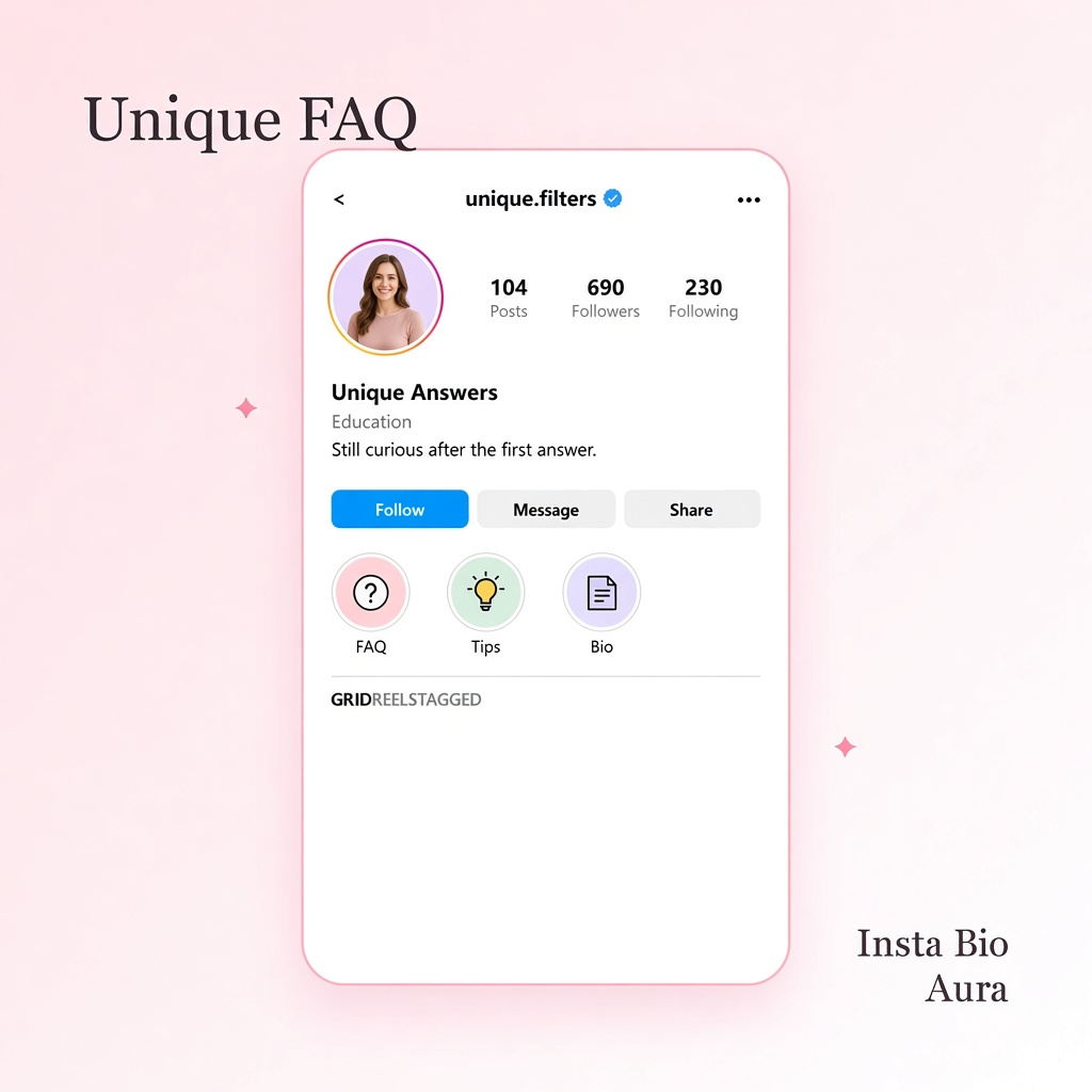 FAQ about unique bio for Instagram exclusivity trending